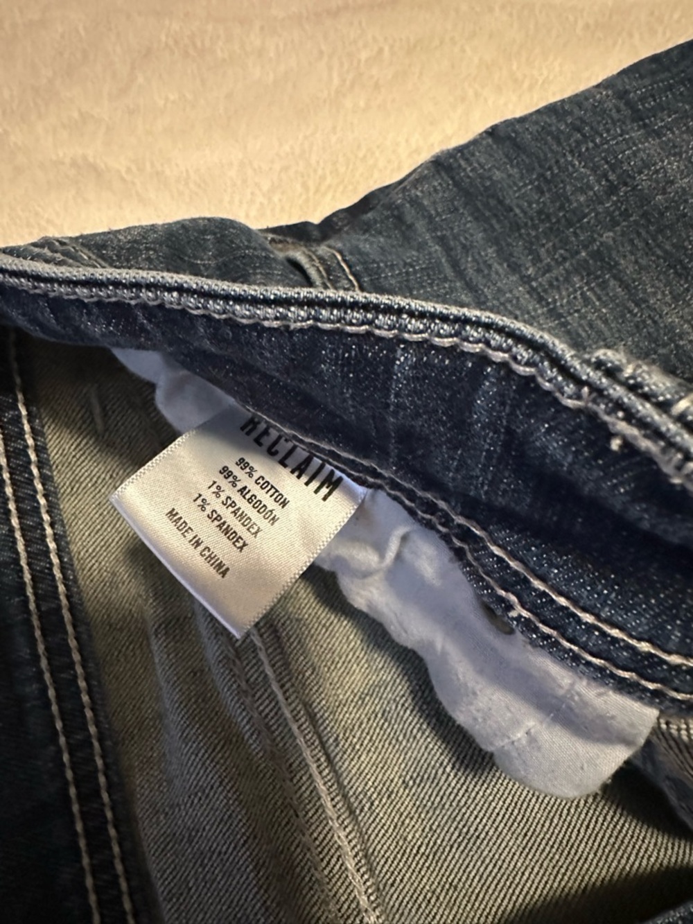Reclaim men’s regular bootleg 32x34 - Picture 7 of 10